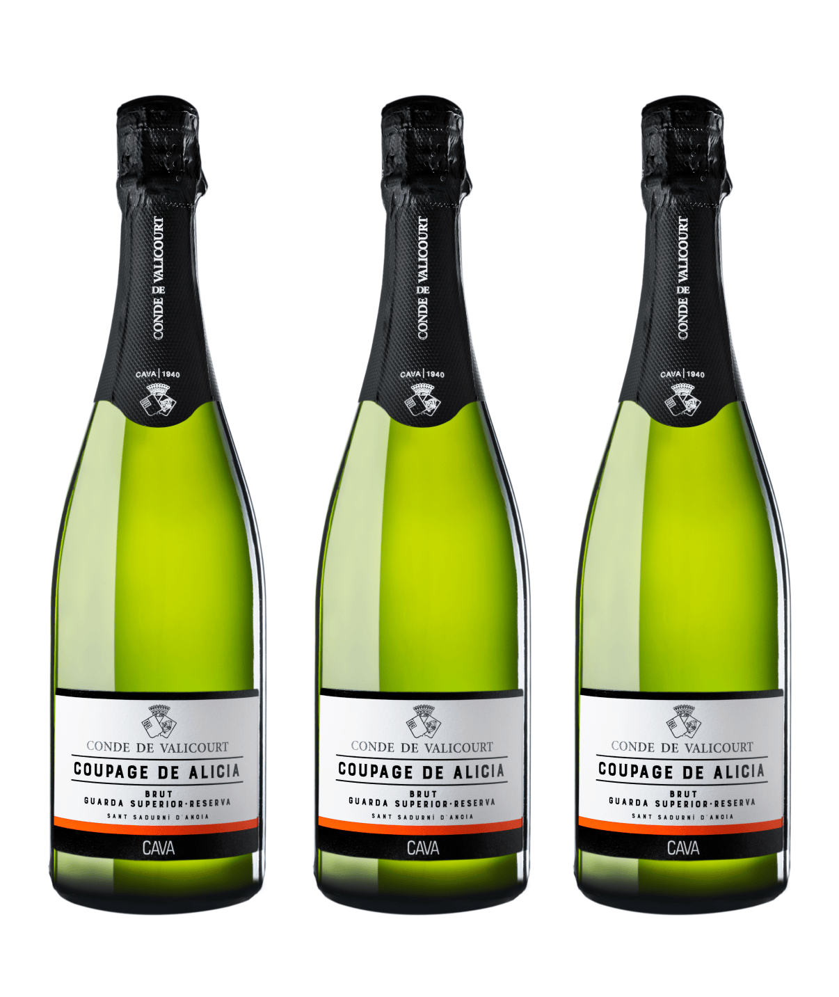 3 botellas de Cava: Coupage de Alicia