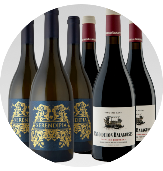 Pago de los Balagueses Tintorera + Serendipia (pack de 3+3)