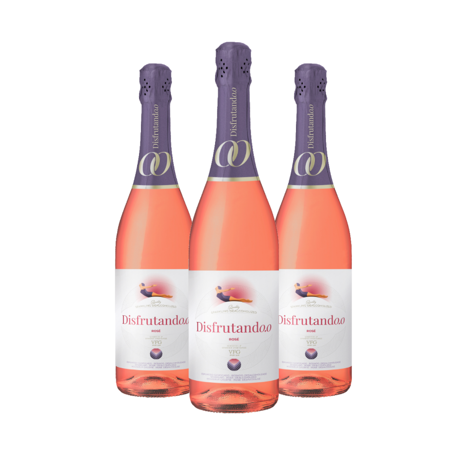 Espumoso Rosé Sin Alcohol de Juan Gil (3 botellas): Disfrutand0,0